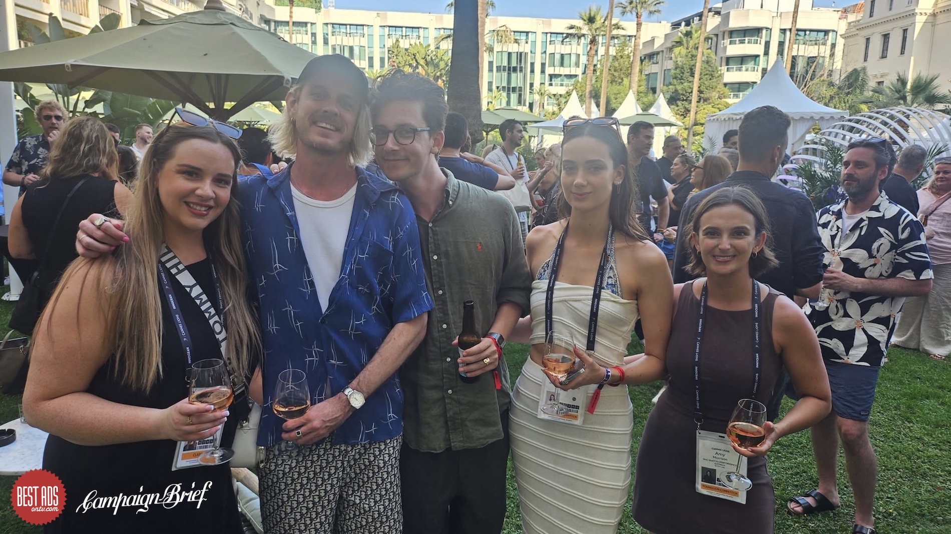 Aussies and Kiwis plus global creatives attend the Campaign Brief Cannes Welcome Drinks honoring special guest ‘King David’ Droga